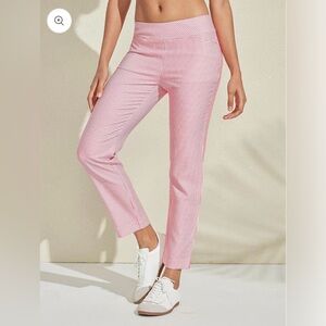 Acegolfs Eagle Performance Stretch Ankle Pink Golf Pants Golfwear Activewear